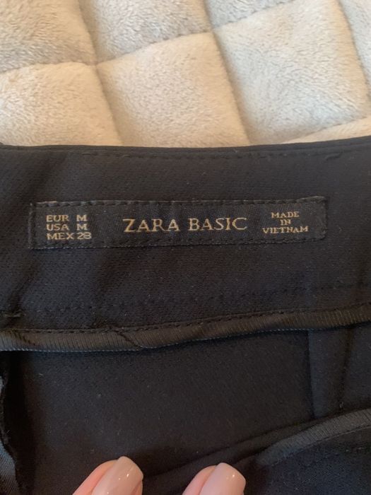 Zara spódnica ołówkowa z suwakami M
