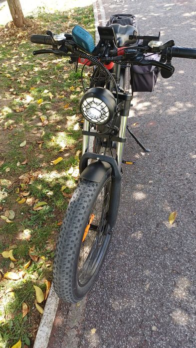 Bicicleta eléctrica ridestar com 390 miles