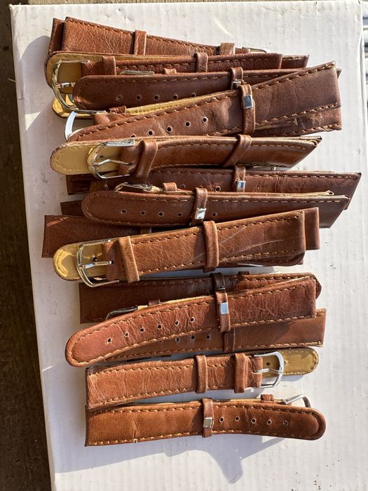 Ремінці на радянські чоловічі годинники 18 мм