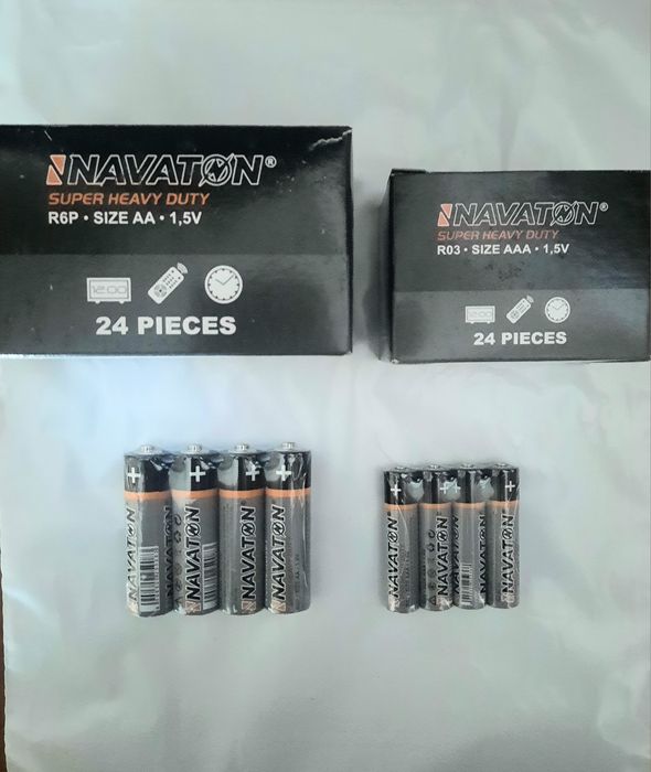 Батарейки ,Navaton AA/ААА