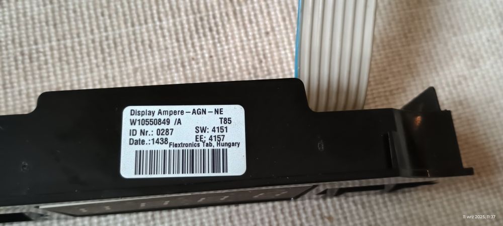 Wyświetlacz do piekarnika Whirpool