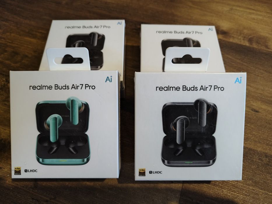 Навушники Realme Buds Air 7 Pro ,глобальна версія, шумодав, LHDC 5.0