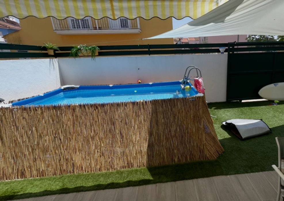 Piscina retangular INTEX Steel 300x200x75