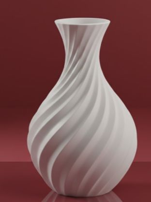 Vaso Elegante 3D