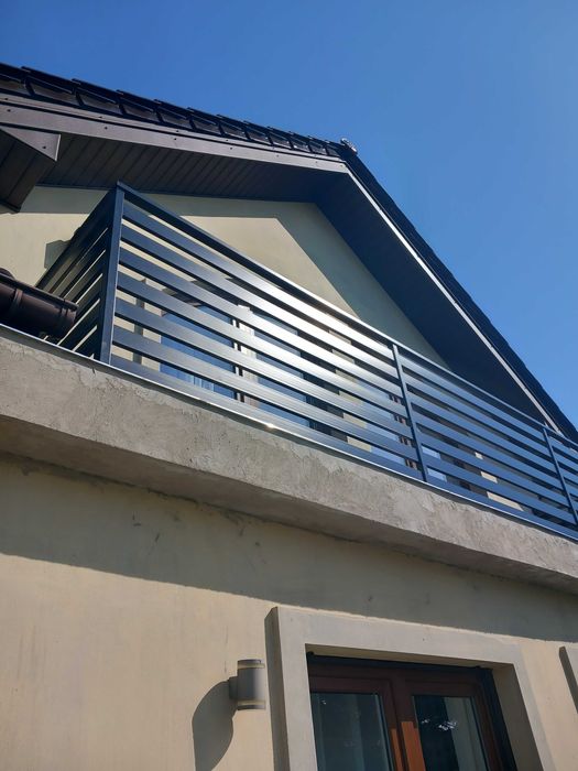 Balustrady barierki ocynk