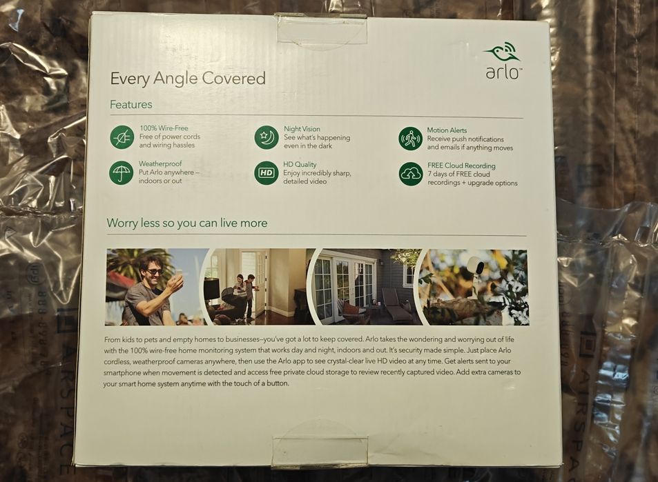 Безпровідні камери відеоспостереження Netgear Arlo, 720p HD, 5шт