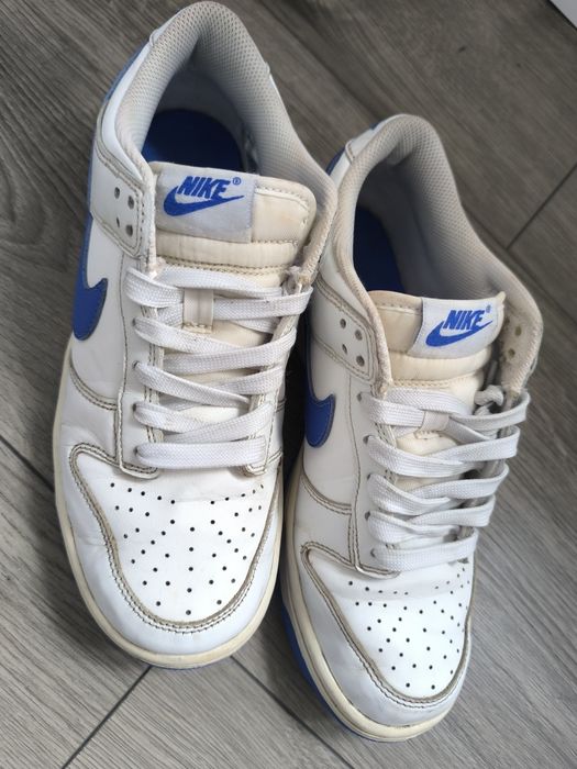 Nike Dunk Low White Hyper Royal