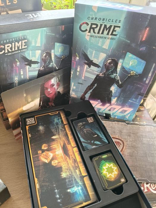 Zestaw gier Chronicles of Crime / Kroniki Zbrodni (6 pudełek) 
Zestaw