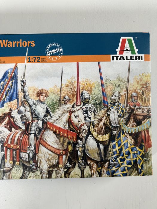 Figurki 100 Years War-French Warrior model Italeri 6026
