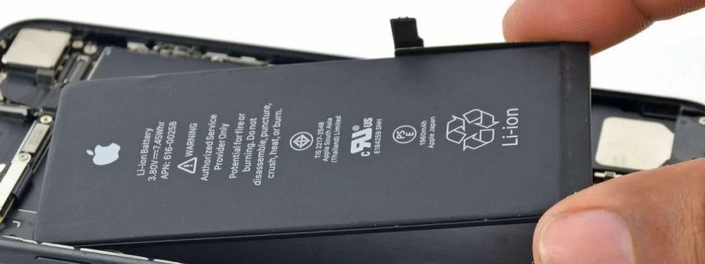 Mudança de bateria iPhone  nova original + *Swap BMS