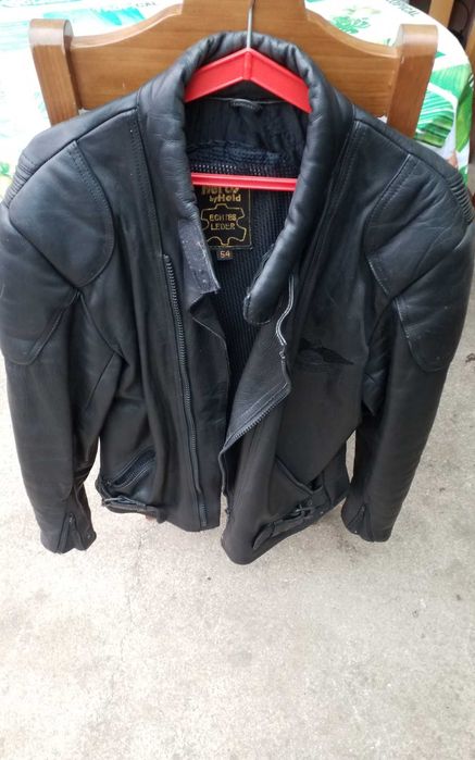 Blusão Motard Cabedal