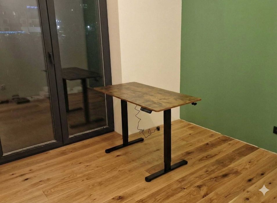 Nowe Biurko Elektryczne 120x60 Regulowane Podnoszone do 80kg Gamingowe FV