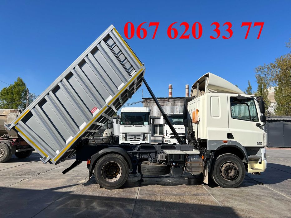 Переобладнання на самоскид daf  man volvo  scania