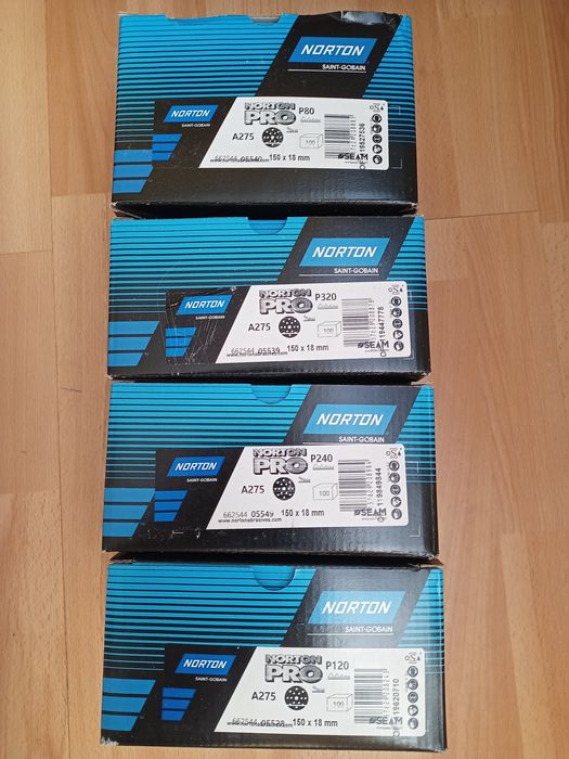 Krążki scierne Norton