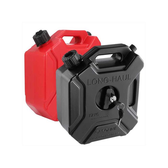 Каністра паливна 3л 5л для квадроцикла і авто експедиційна лійка замок