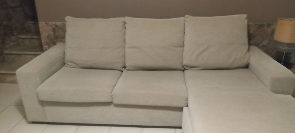 Sofá cama chaise longue, 2,30 comprimento