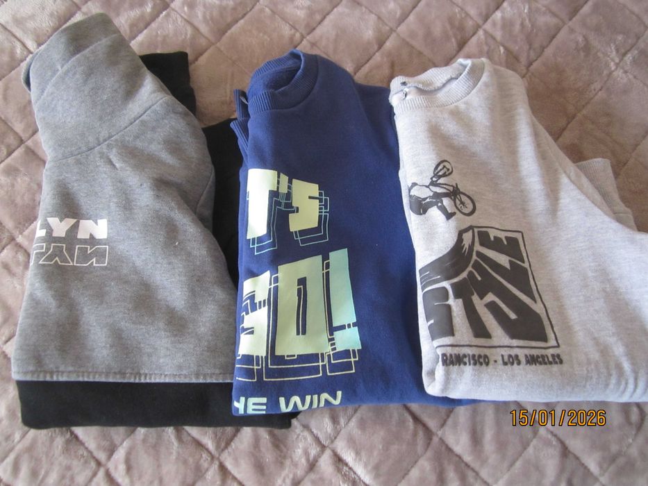 Bluzy chłopięce 146 cm.