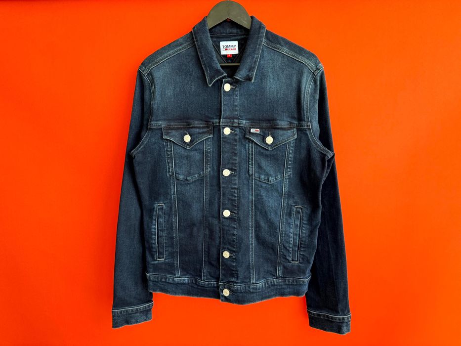 TOMMY HILFIGER JEANS оригінал чоловіча джинсова куртка піджак джинсівка джинсовка розмір M