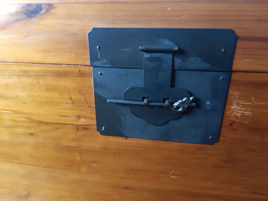 Elegante baú estilo oriental