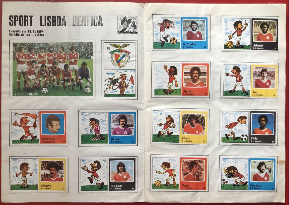Humor & Futebol cromos completa