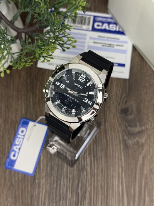 З гарантією / Новий оригінальний годинник Casio AMW-870-1A