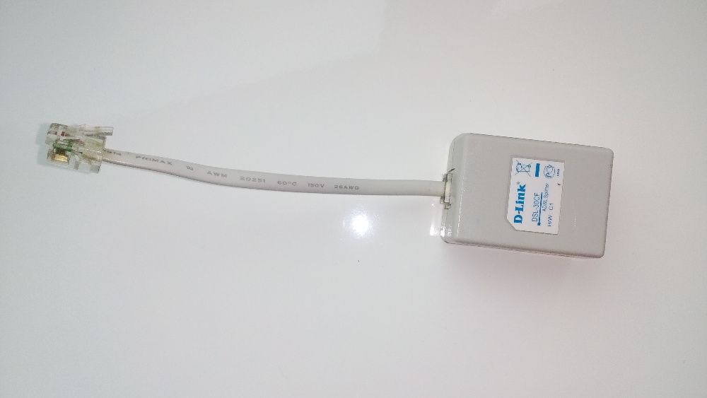 Сплиттер DLink модем телефон