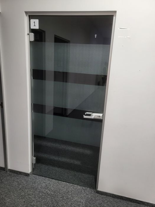 Drzwi szklane 210 x 100