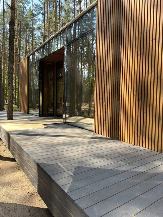 Термососна тераса палуба планкен