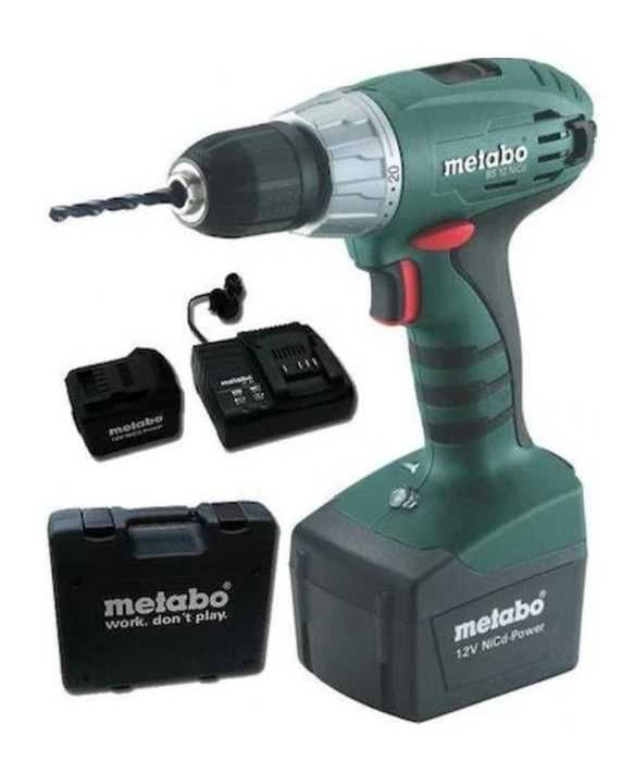METABO Akumulatorowa wiertarko-wkrętarka Ładowarka 2Akumulator Walizka