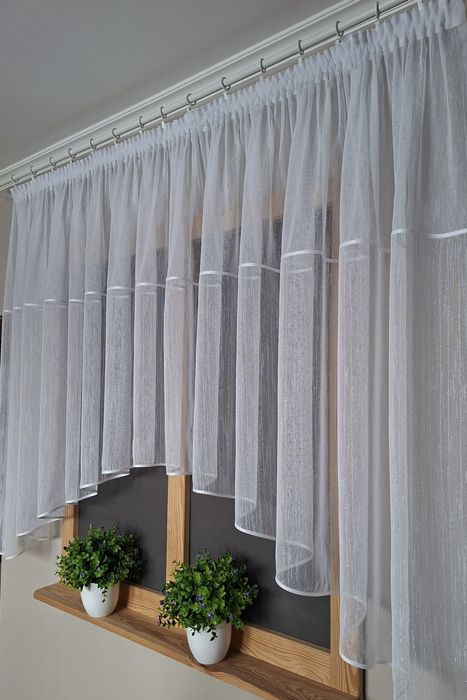 Firanka  firaneczka bez prasowania 4 m x135