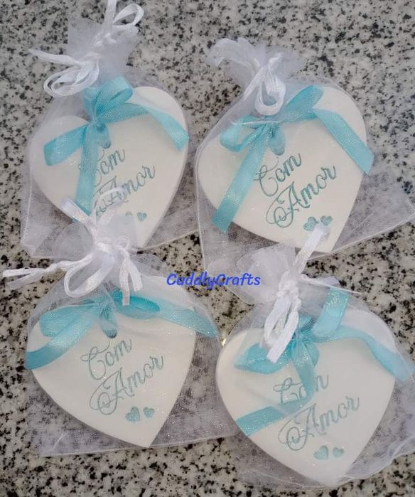 Lembranças gesso perfumado lavanda