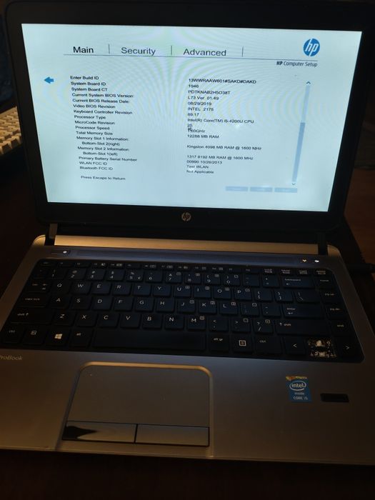 HP probook 430 g1 i5