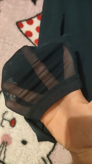 Leginsy Nike z siatką