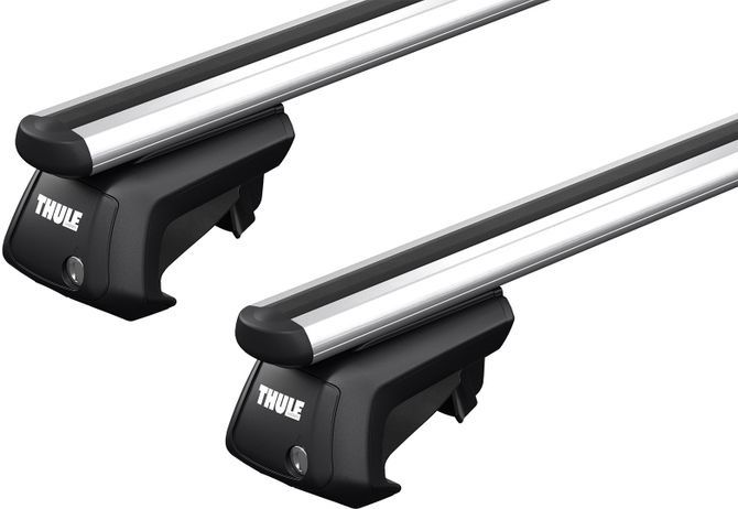Нові поперечини на рейлінги Thule Smartrack wingbar 7104 багажник дах