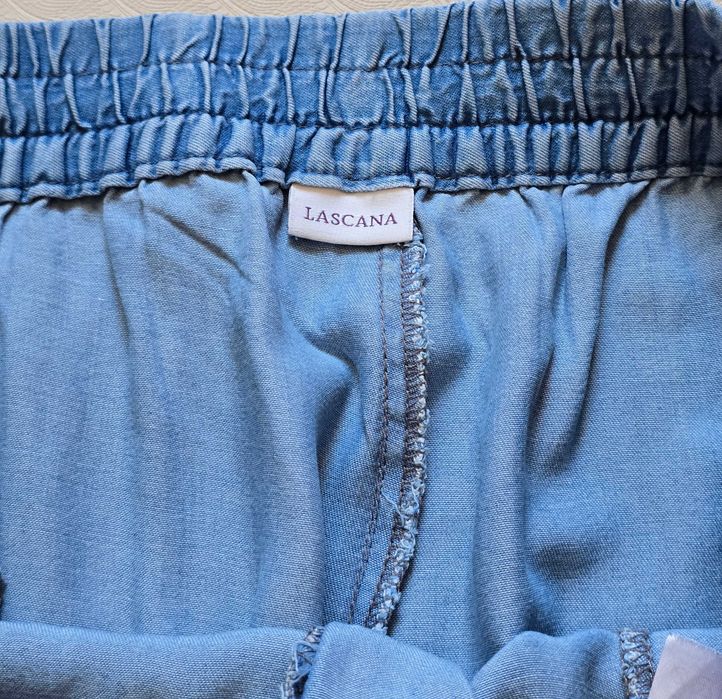 Spodnie dżinsowe jogger / cargo LASCANA | Roz.42 (XL)