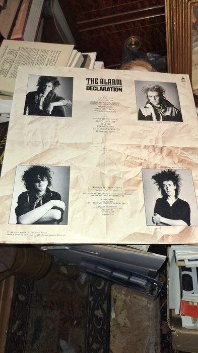 The Alarm declaration Lp punk folk rock