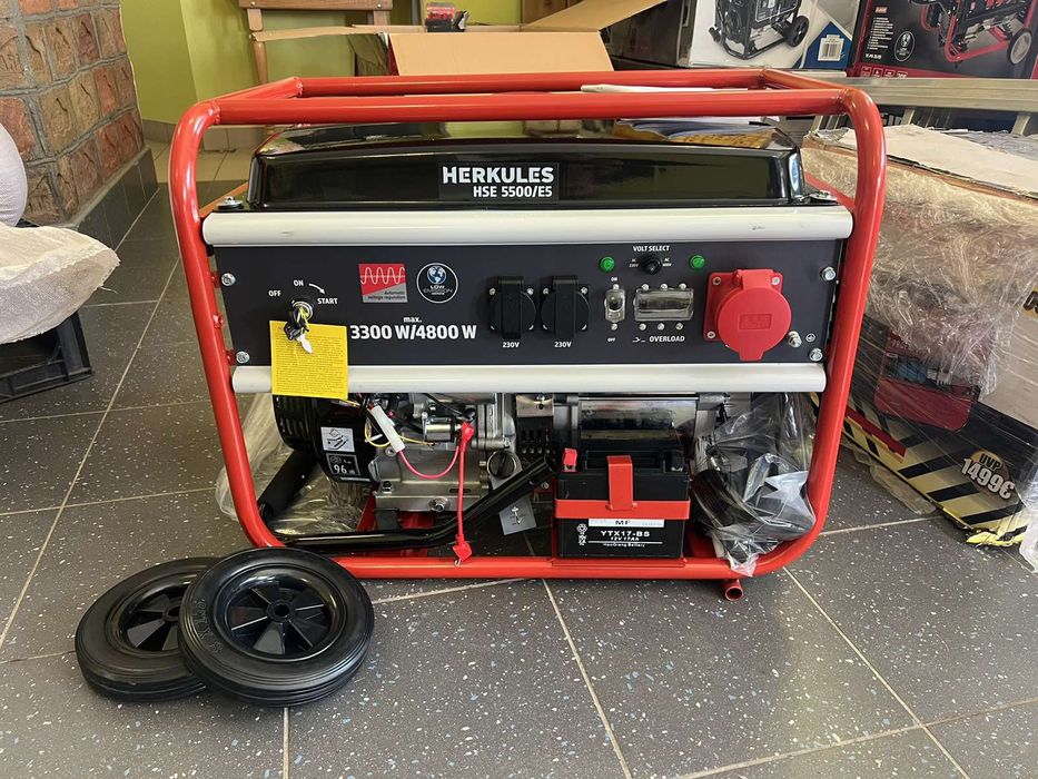 Генератори Hercules(Оригінал) 4.8kW HSE550/E5 з Німеччини