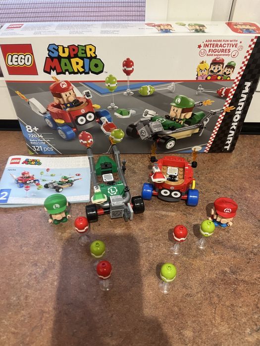Klocki LEGO z serii Super Mario