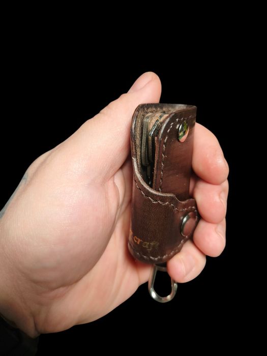 Etui na klucze skórzane