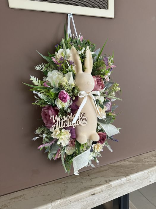 wianek dekoracja świąteczna na drzwi  50x35