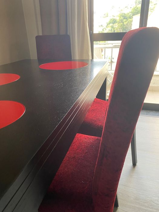mesa sala de jantar com cadeiras