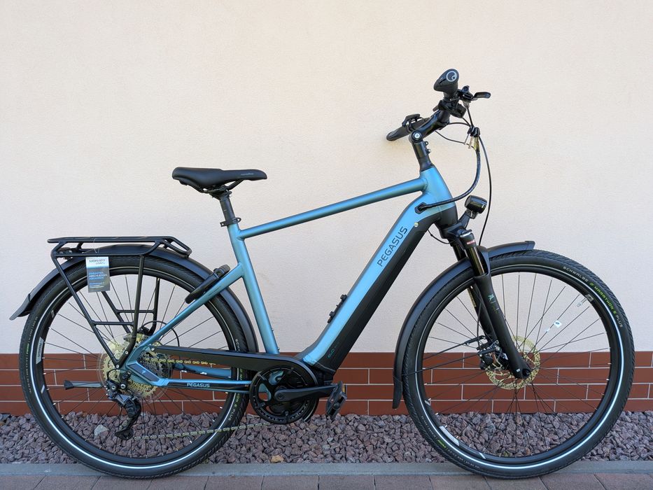 Jak nowy elektryk PEGASUS PREMIO EVO 10 LITE * Bosch CX Smart * 17km! * Suntour Air * 55 cm