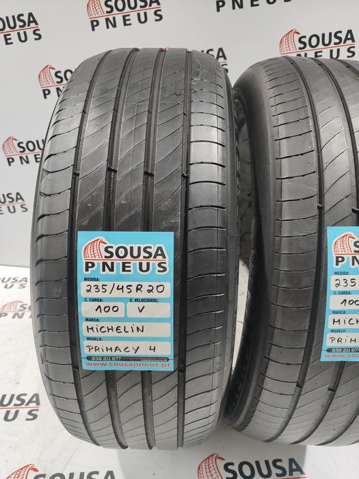 2 pneus semi novos Michelin 235-45R20 - Oferta da entrega