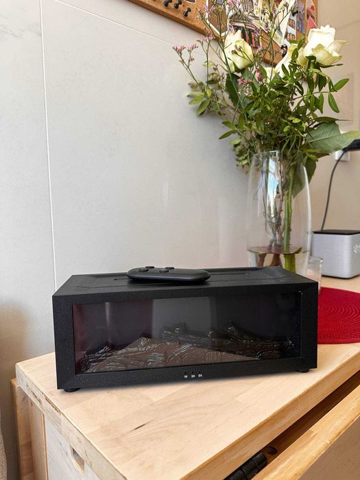 3 D Diffuser Flame Humidifier Aromatherapy