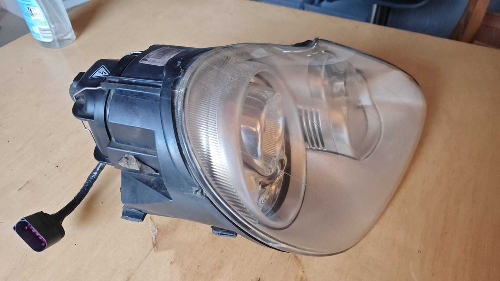 Oryginalne reflektory Porsche Cayenne 955 2003–2006 Xenon Valeo – komplet