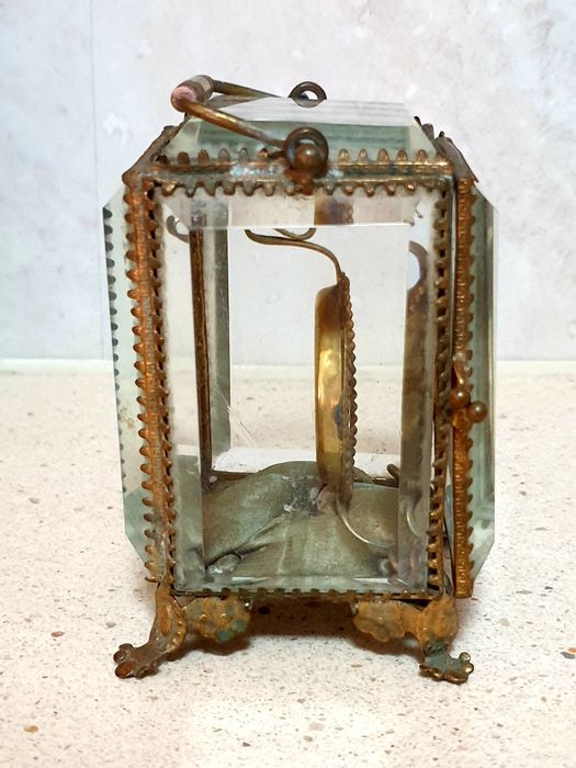 Fantástica antiga vitrine francês para relógio de bolso