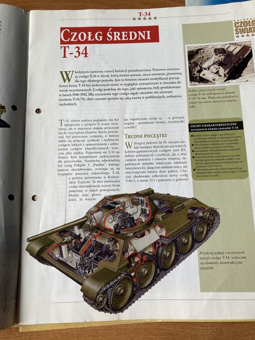 Czasopisma ,,Kolekcja Czołgi Świata” 4,7 i 10 cześć