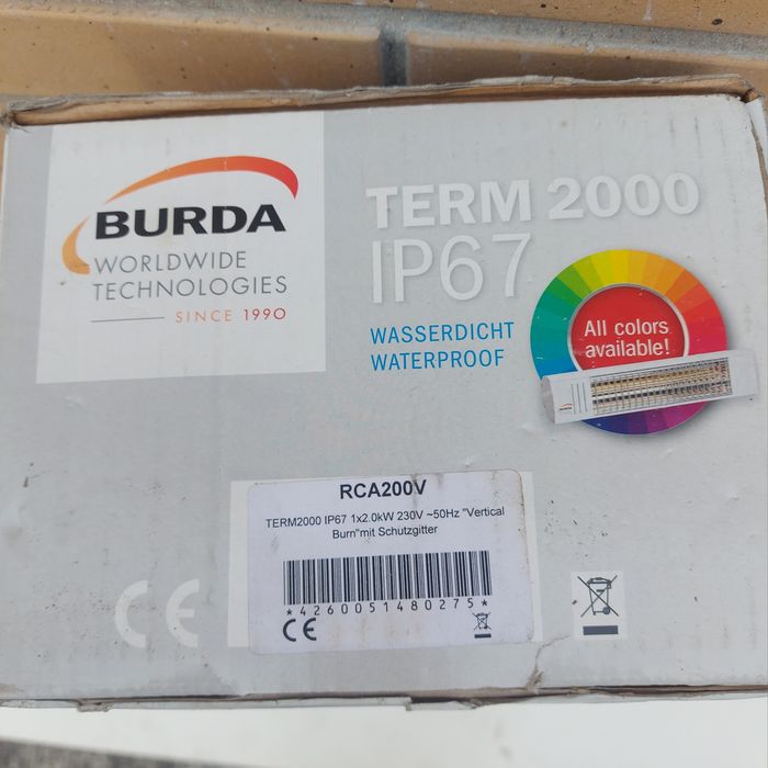 Aquecedor de esplanadas