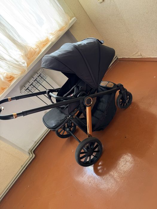 Продам Коляску 3в1 з авто кріслом Ninos Estrella Black Gold 2024