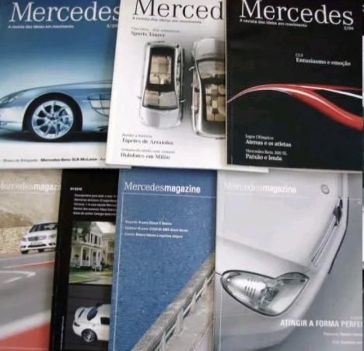 Revistas Mercedes Magazine NOVAS( automóvel arquitetura design)